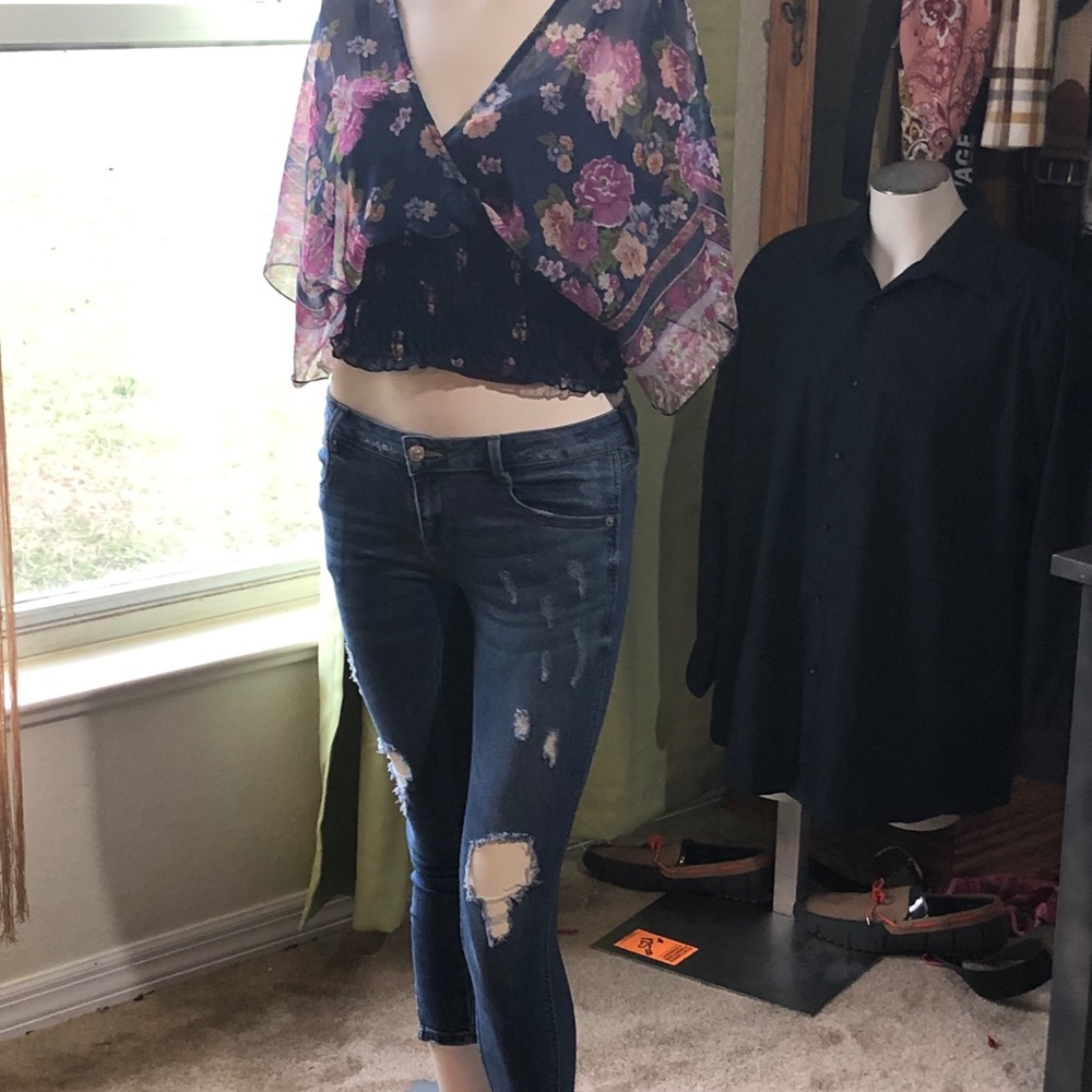 Backless top